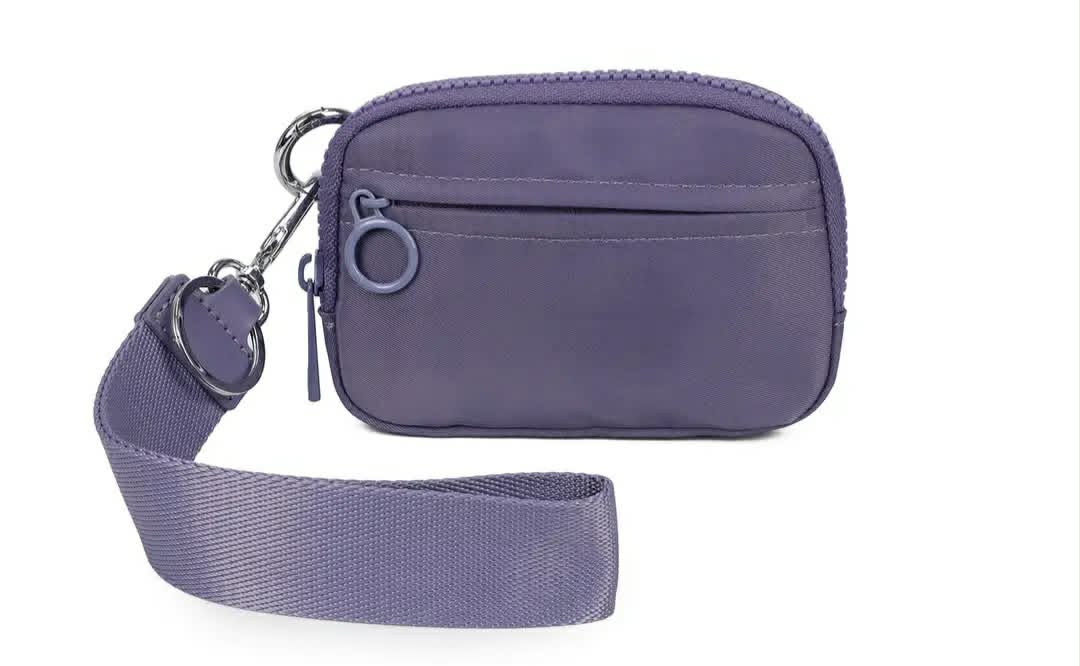 Plum Wristlet