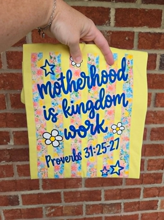 Motherhood is Kingdom Work