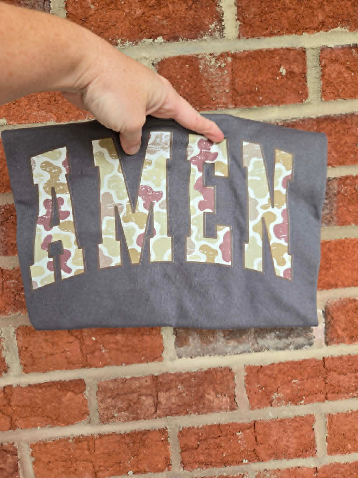 Camo Amen Words