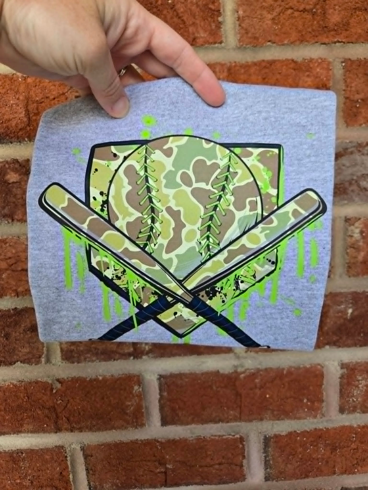 Camo Baseball Drip