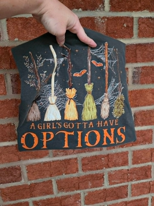 A Girls Gotta Have Options