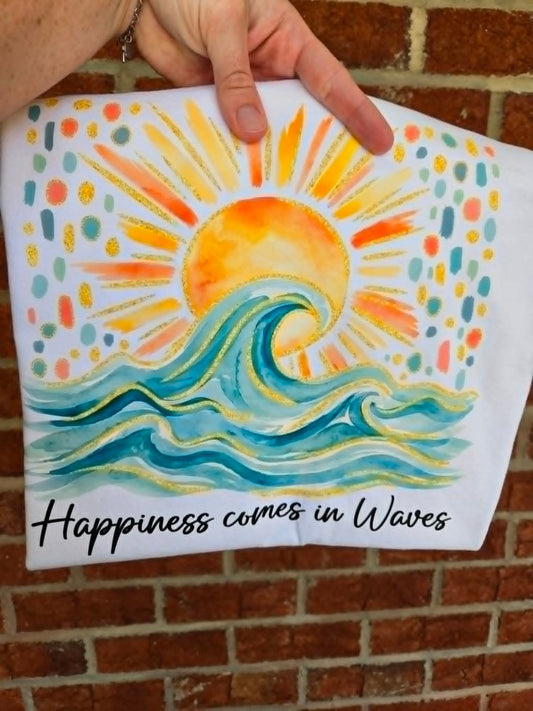 Happiness Comes In Waves