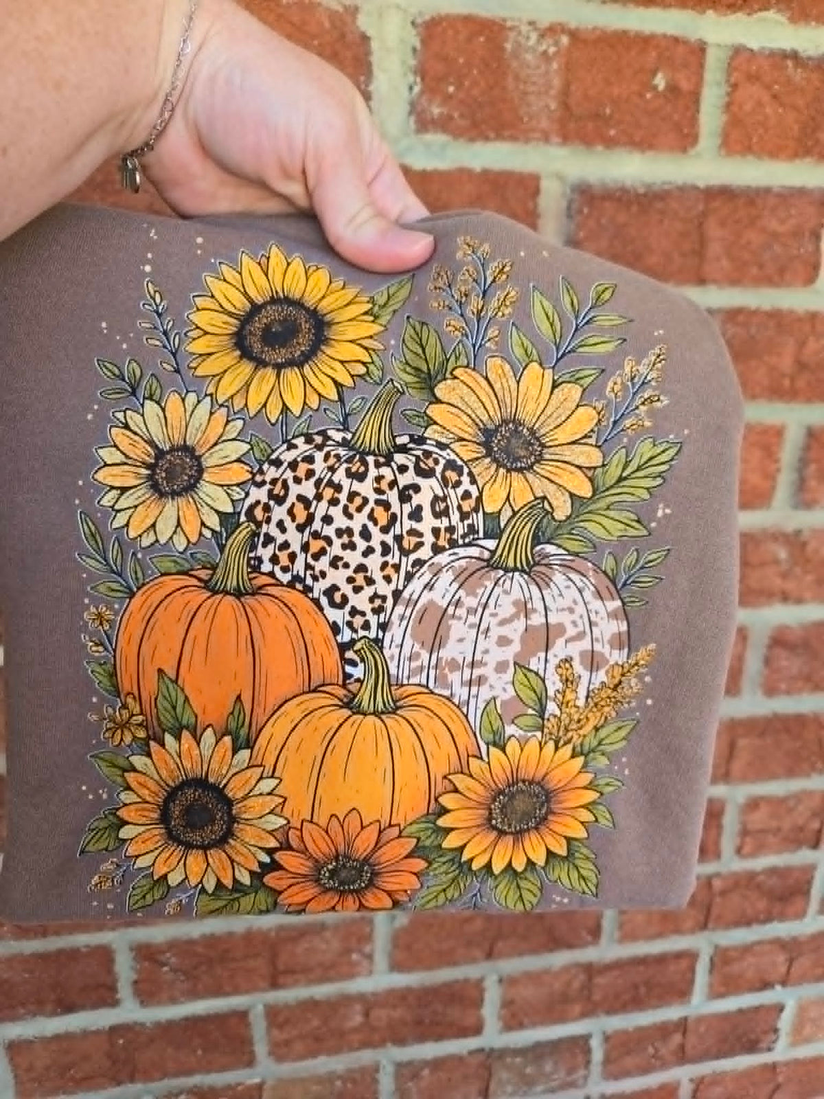 Sunflowers and Pumpkins