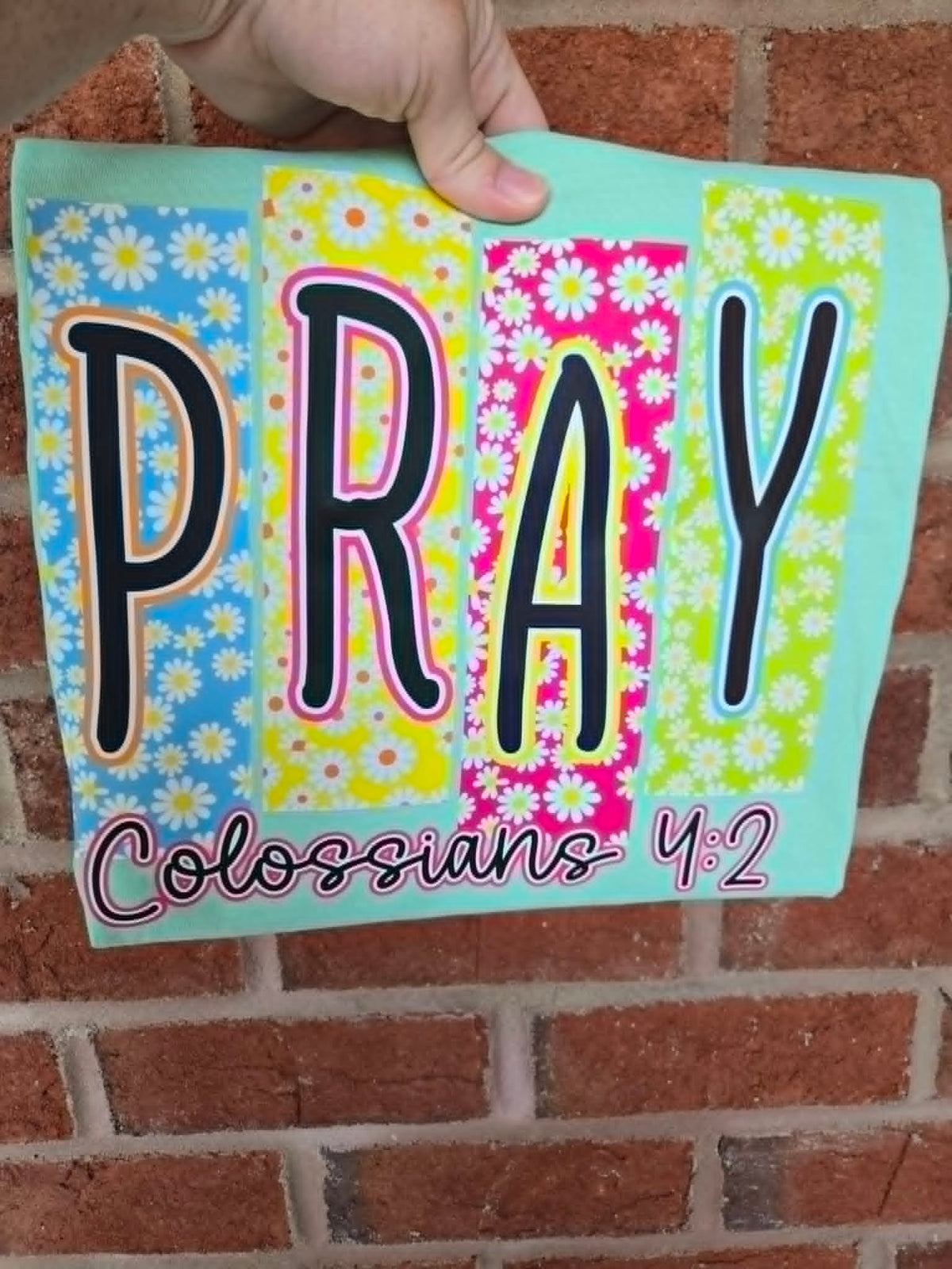 Floral PRAY