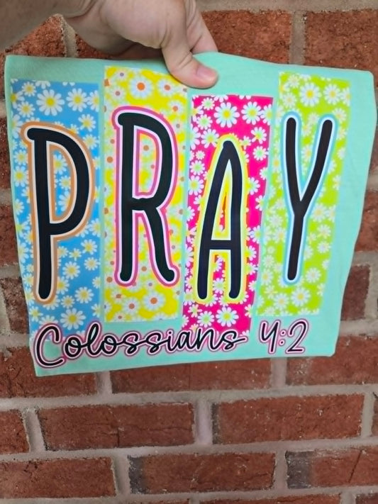 Floral PRAY