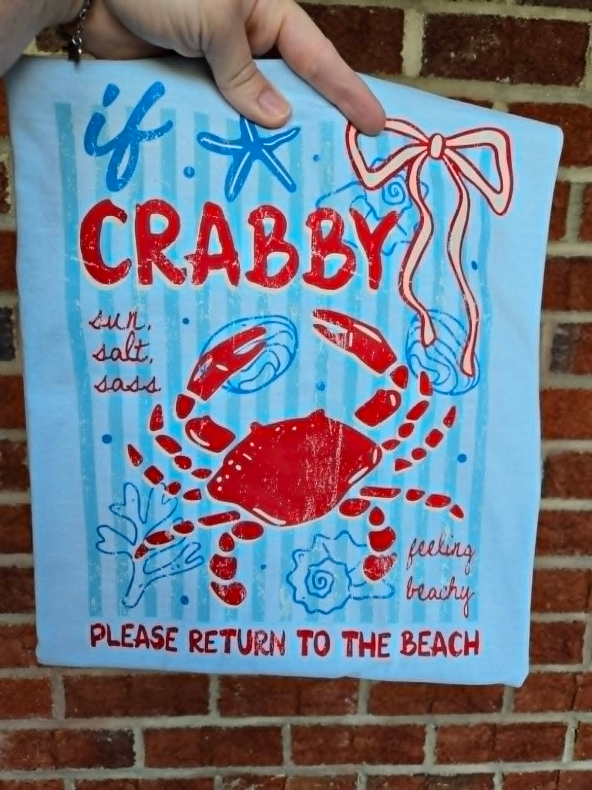 If Crabby Return To The Beach