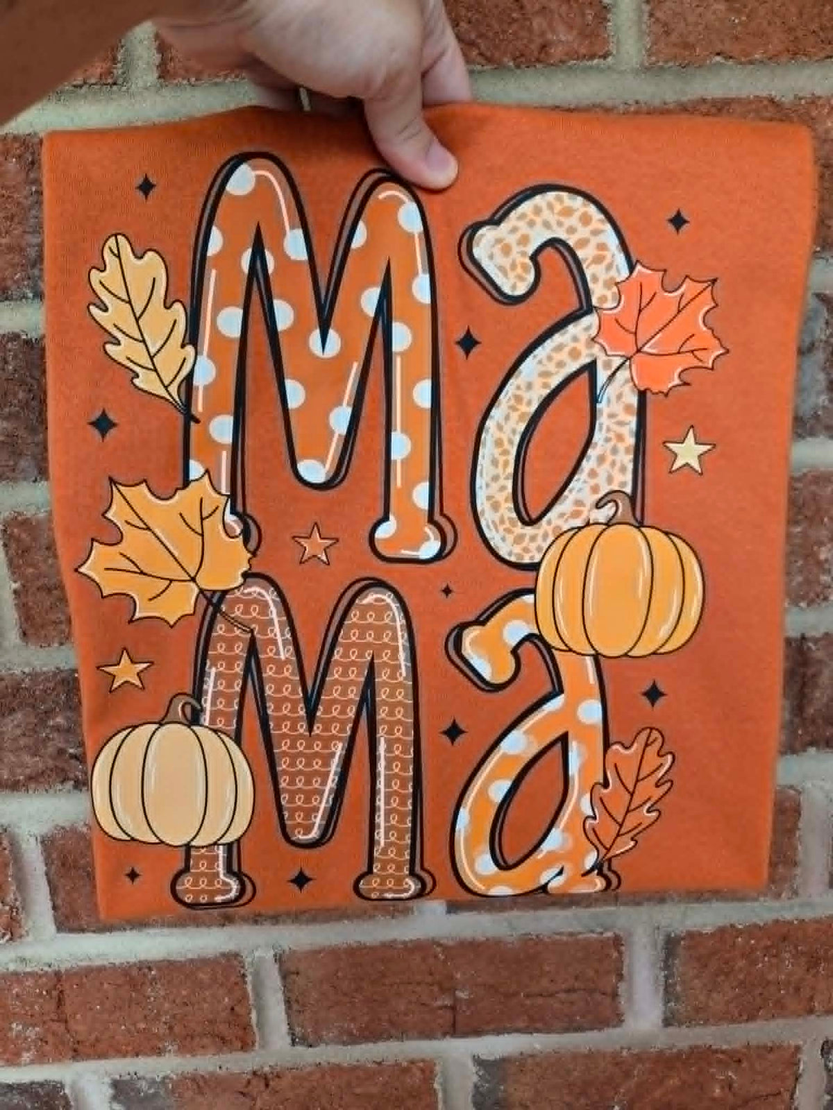 Mama With Leaves