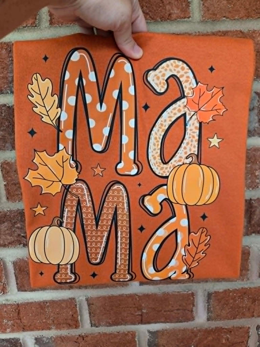 Mama With Leaves