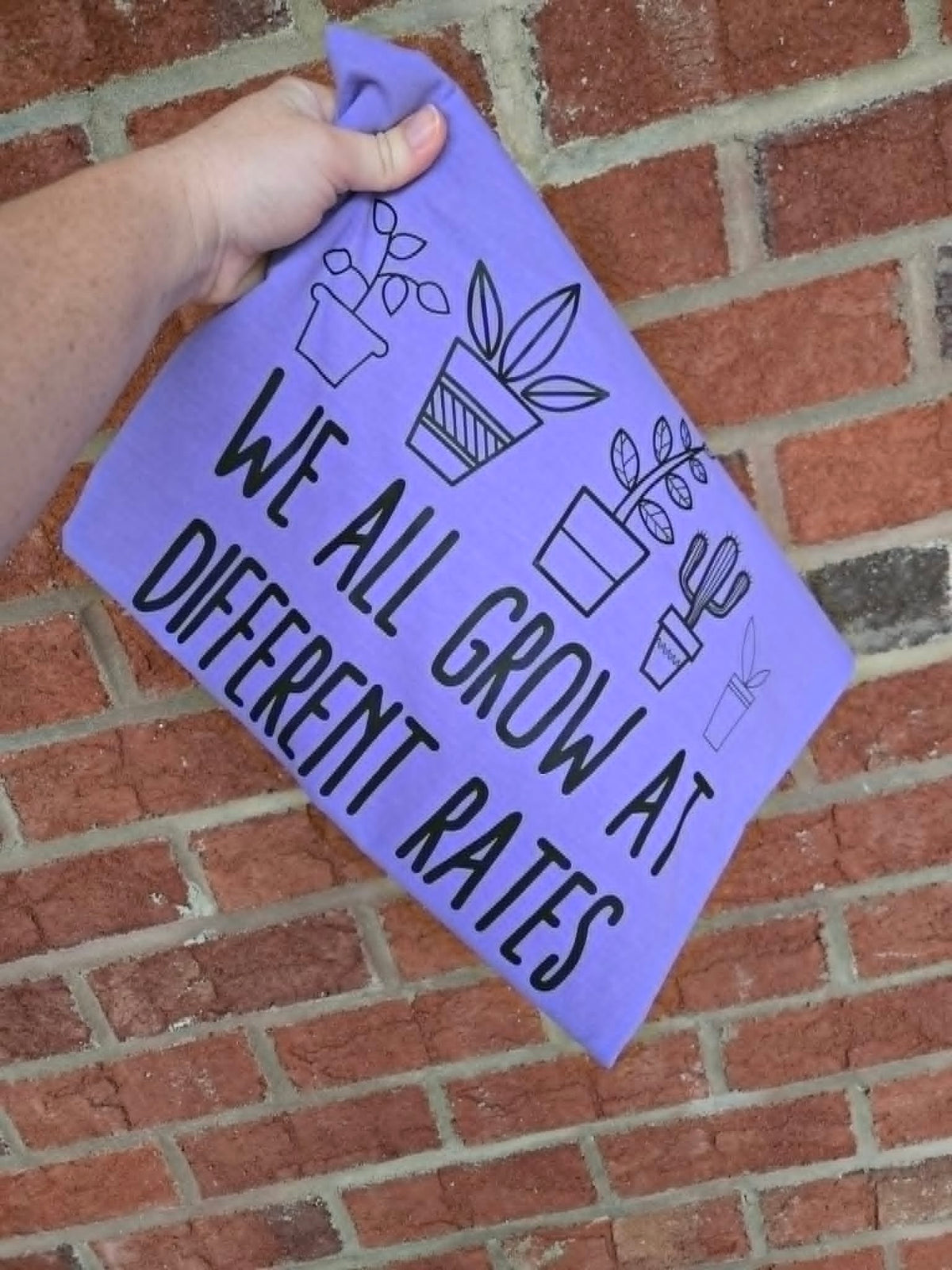 We All Grow At Different Rates