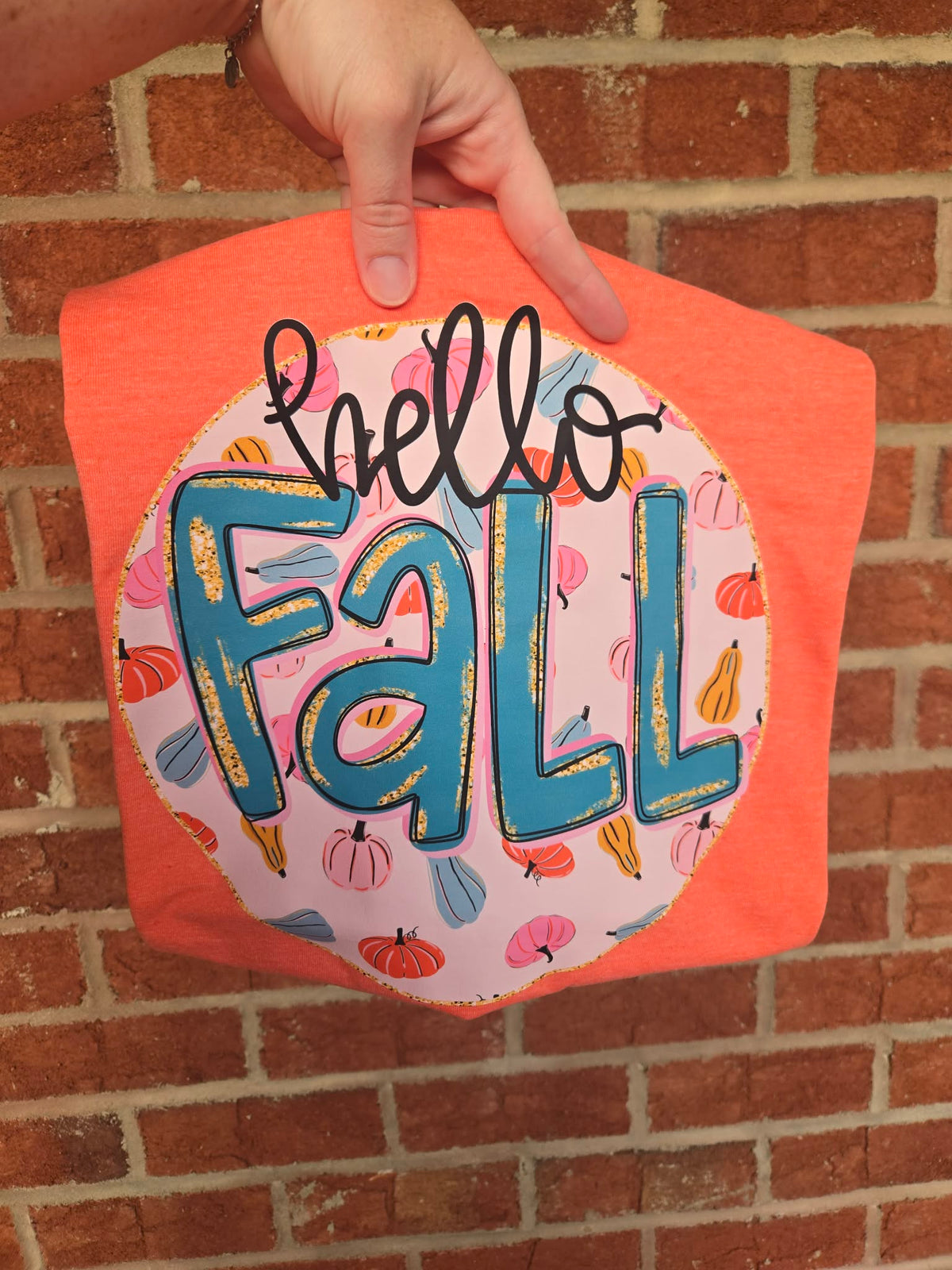 Hello Fall Circle