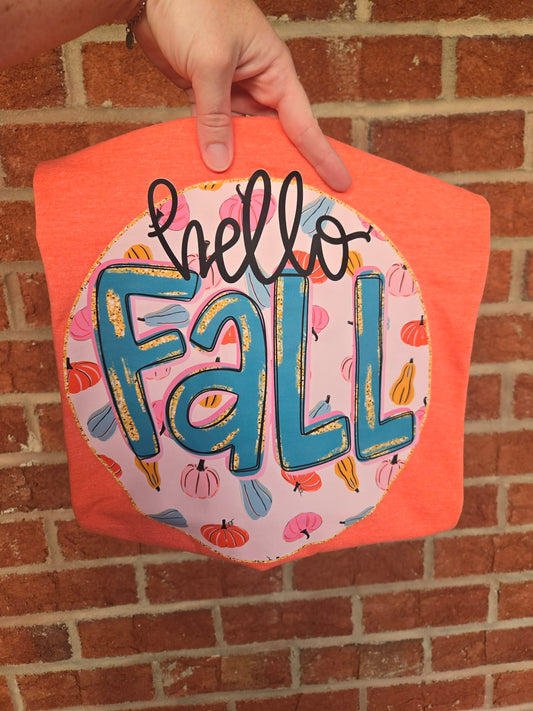 Hello Fall Circle