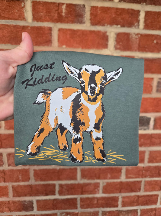 Just Kidding