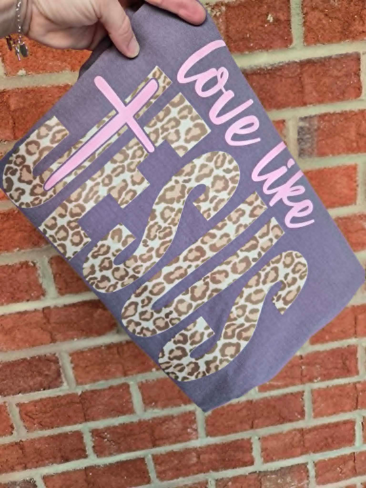 Animal Print Love Like Jesus