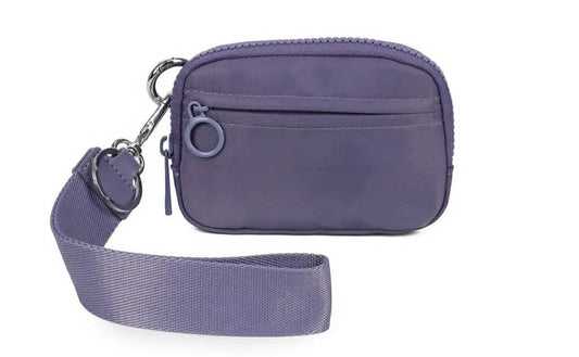 Plum Wristlet