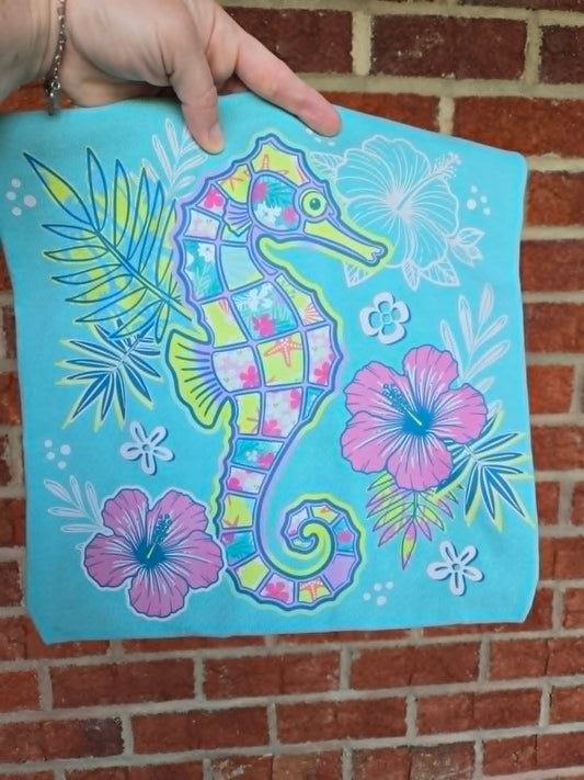 Floral Seahorse