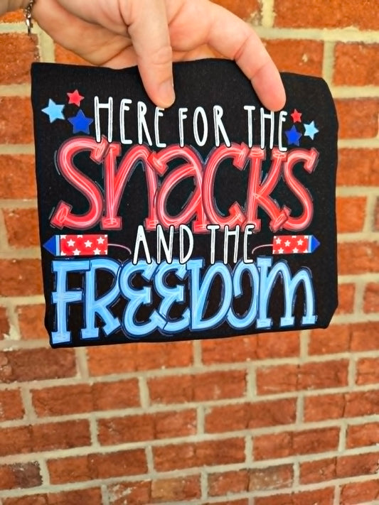Here For the Snacks and the Freedom
