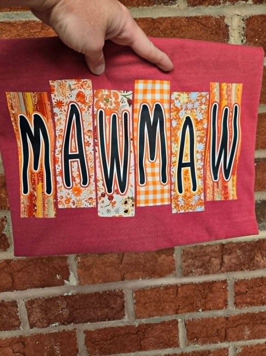 Fall Themed Mawmaw